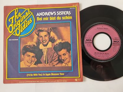 Andrews Sisters - Bei mir bist du schön/ In apple blossom time 7'' Vinyl Germany