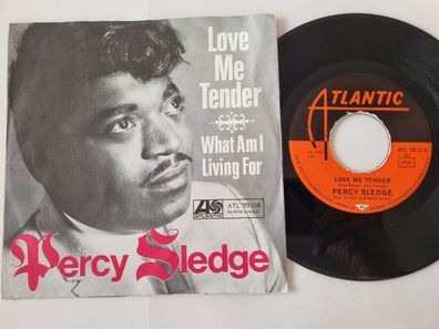 Percy Sledge - Love me tender 7'' Vinyl Germany/ CV Elvis Presley