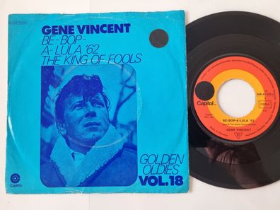 Gene Vincent - Be-bop-a-lula '62/ The king of fools 7'' Vinyl Germany