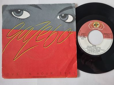 Gazebo - Love in your eyes 7'' Vinyl Spain ITALO DISCO