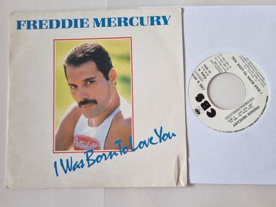 Freddie Mercury - I was born to love you 7'' Vinyl Spain PROMO