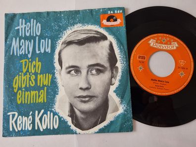 Rene Kollo - Hello Mary Lou 7'' Vinyl Germany/ CV Ricky Nelson