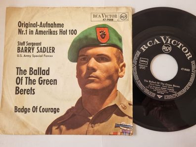 Barry Sadler - The ballad of the green berets 7'' Vinyl Germany
