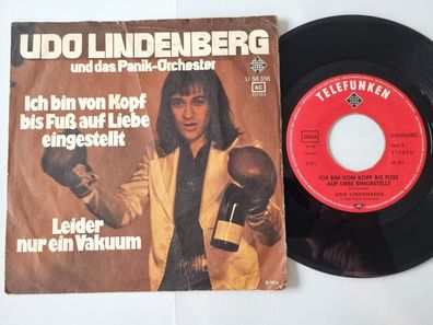 Udo Lindenberg - Ich bin von Kopf bis Fuss auf Liebe eingestellt 7'' Vinyl