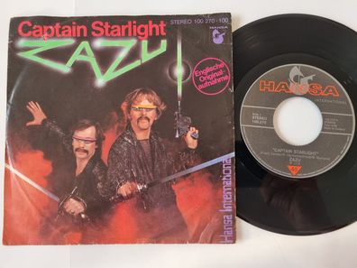 Zazu/ Frank Zander - Captain Starlight 7'' Vinyl Holland