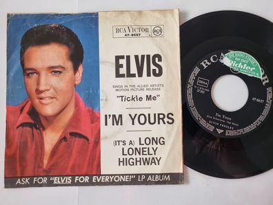 Elvis Presley - I'm yours/ Long lonely highway 7'' Vinyl Germany