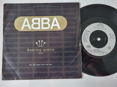 ABBA - Dancing queen/ Lay all your love on me 7'' Vinyl UK