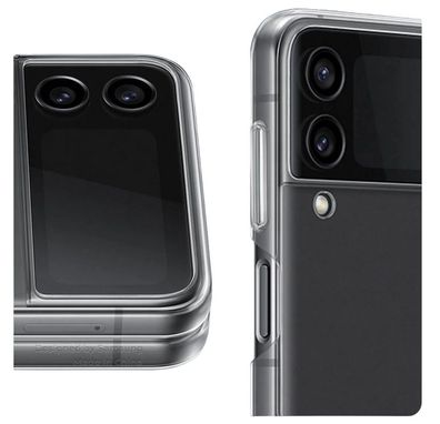 Samsung Clear Slim Cover für Galaxy Z Flip4 Schutz Hülle Case