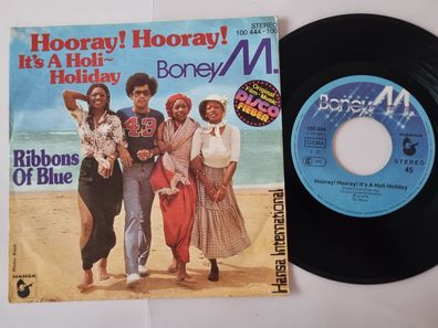 Boney M. - Hooray! Hooray! It's a holi-holiday 7'' Vinyl Germany