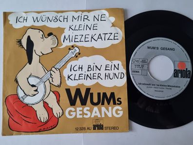 Wum's Gesang = Loriot - Ich wünsch mir ne kleine Miezekatze 7'' Vinyl Germany