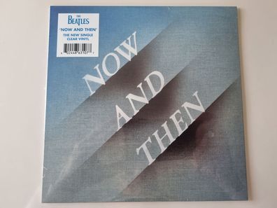 The Beatles - Now and then 7'' Vinyl Germany CLEAR VINYL STILL SEALED!