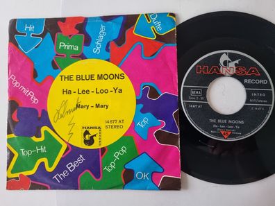 The Blue Moons - Ha-Lee-Loo-Ya 7'' Vinyl Germany