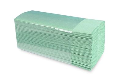 Funny Papierhandtücher | 1-lagig | grün | 22,5 x 31cm | C-Falz | 4000 Handtücher