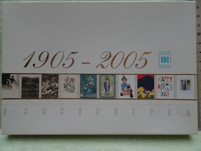 1905 - 2005 ABC Schweiz 10 Kunst-Grußkarten & Kuvert & Karton