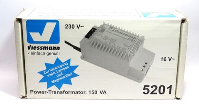 Viessmann 5201 - Power-Transformator 150 VA - Originalverpackung