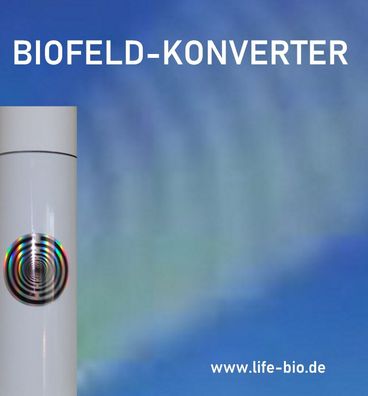 Lebensfeld-Konverter Bioresonanz Biofeld-Konverter Chi Naturharmonie EMF Harmonizer