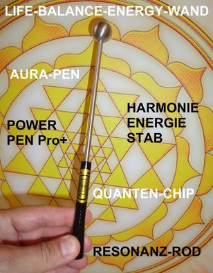 Energiestab Zauberstab Chi Meridianstab Energiezepter Harmonie-Stab Akupunktur-Stab