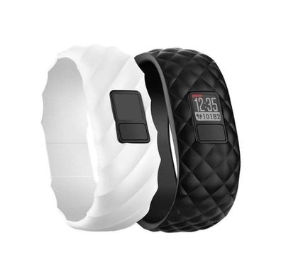 Garmin vivofit 3 Style Bundle Fitness-Uhr Fitness-Tracker Sportuhr schwarz/ weiss