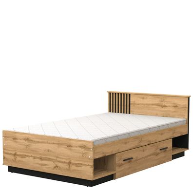 Doppelbett Piater 20 Schlafzimmer Bett mit Lattenrost Loft Bettrahmen mit Schublade