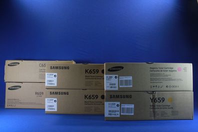 Samsung CLT-659 Toner Rainbow + Bildtrommel Sparpack 6teilig -B