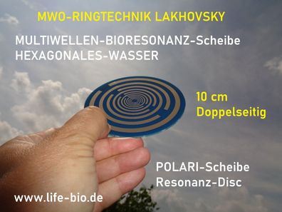 Teslaantennen MWO-Lakhovsky Ringtechnik EMF-5G-Schutz Bioresonanz Chi Biophoton-Disc