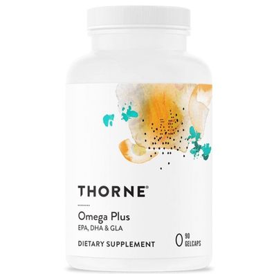 Thorne Research, Omega Plus (300 mg EPA, 200 mg DHA und 40 mg GLA), 90 Weichkapseln