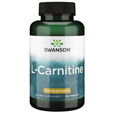 Swanson, L-Carnitine, 500mg, 100 Tabletten