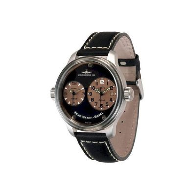 Zeno-Watch - Armbanduhr - Herren - OS Pilot Dual Time - 8671-b16