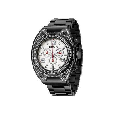 Zeno-Watch - Armbanduhr - Herren - Chrono - Bling 1- 91026-5030Q-bk-i2M