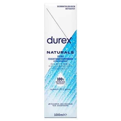 100 ml - Durex - Naturals Gel Extra 100ml