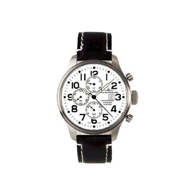 Zeno-Watch - Armbanduhr - Herren - 8 Oversized Pilot Basilea Chrono- 8557TVD-i2