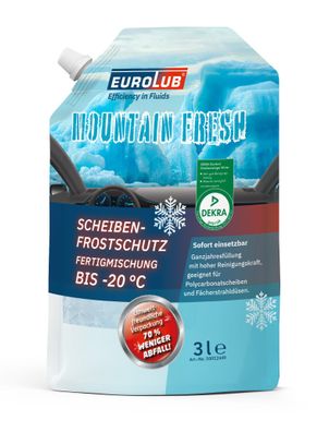 Eurolub Scheibenfrostschutz gebrauchsfertig -20°C 3 L