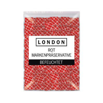 London - Rot Beutel 100er