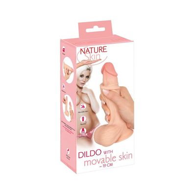 Nature Skin - NS Dildo with movable skin 19 (Gr. 19)