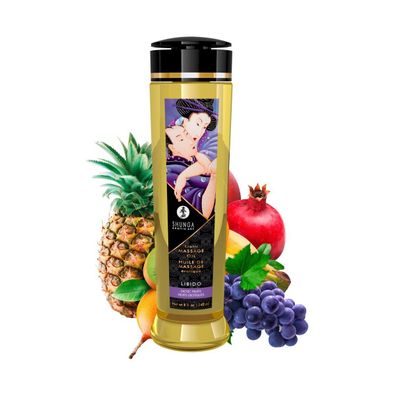 240 ml - SHUNGA Massage Öl Libido (Exotic Fruits) 240ml