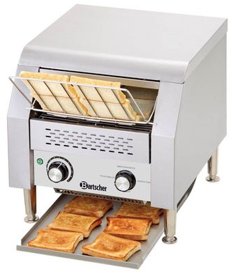 Bartscher Durchlauftoaster Kettentoaster Toaster Edelstahl für 150 Toasts A100205
