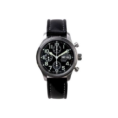 Zeno-Watch - Armbanduhr - Herren - Chrono - New Classic Pilot - 9557TVDD-a1