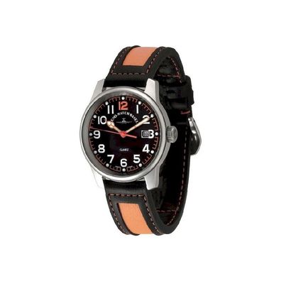 Zeno-Watch - Armbanduhr - Herren - Chrono - Classic Pilot Date - 3315Q-matt-a15