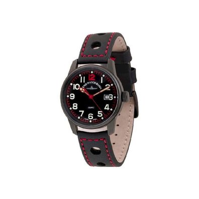 Zeno-Watch - Armbanduhr - Herren - Chrono - Classic Pilot Date - 3315Q-bk-a17