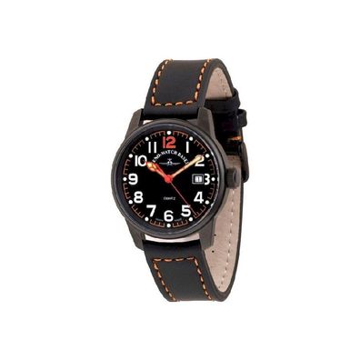 Zeno-Watch - Armbanduhr - Herren - Chrono - Classic Pilot Date - 3315Q-bk-a15