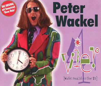 Maxi CD Peter Wackel - Vier