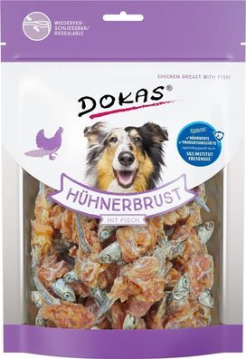 DOKAS - Hühnerbrust mit Fisch 2er Pack (2 x 220g)