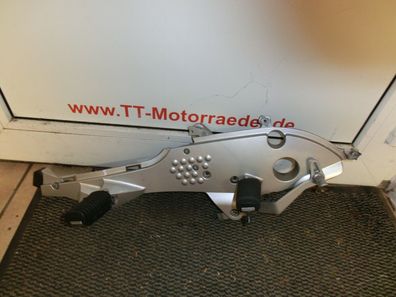 BMW R 1150 RT - Fußrastenhalteplatte mit Bremshebel und Fußrasten