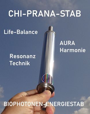 Energiestab Resonanz Harmonie Akupunktur-Stab Prana Chi-Rod Energy-Pen Chi Aura-Wand