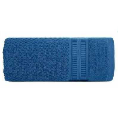 Handtuch Gästetuch 30x50 cm 100% Baumwolle blau Lappen Tuch modern Geschirrtuch Deko