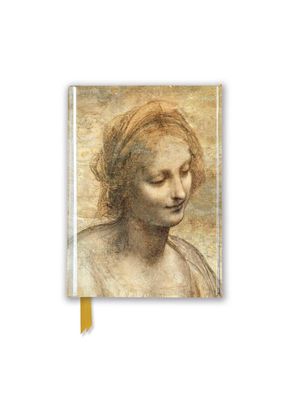 Leonardo Da Vinci: Detail of the Head of the Virgin (Foiled Unser h