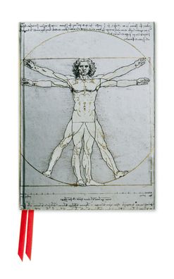 Da Vinci: Vitruvian Man (Foiled Pocket Journal) Unser hochwertiges,
