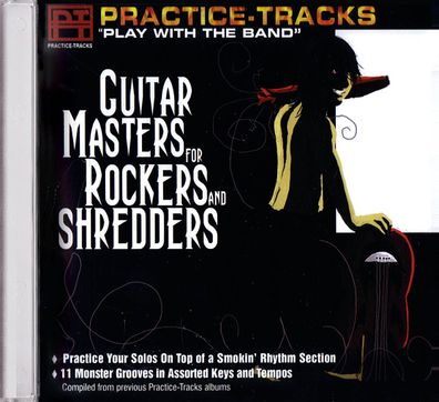 Guitar Masters For Rockers And Shredders CD