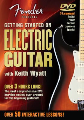 Fender Presents Getting Started on Electric Guitar DVD Instructio