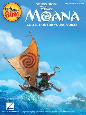 Let s All Sing Songs from MOANA CD Expressive Art (Choral)